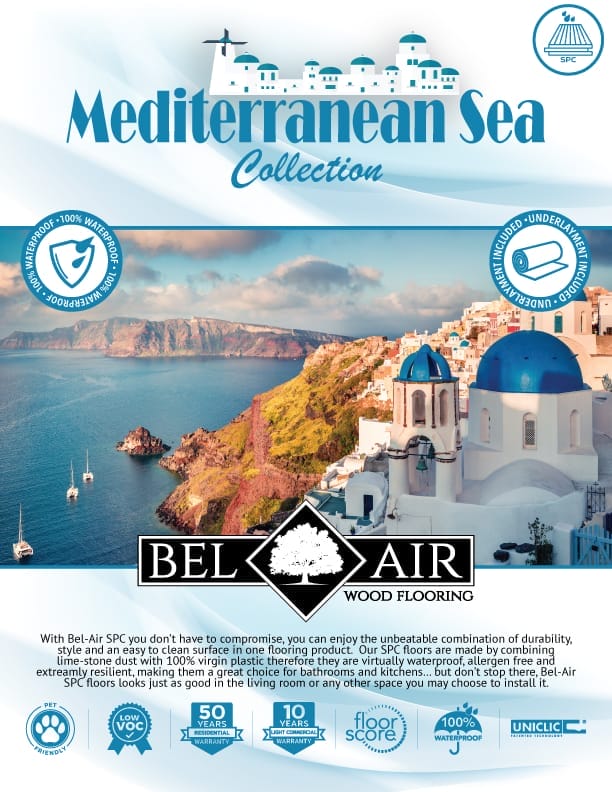 Crete SPC Flooring - Mediterranean Sea Collection